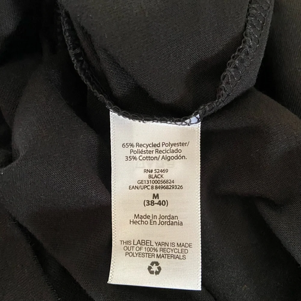 NEW! Custom Made Let It Be With Flower Black T-shirt - Picture 5 of 6